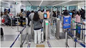 Special counter at Delhi airport