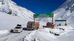 November Snowfall in India, Leh