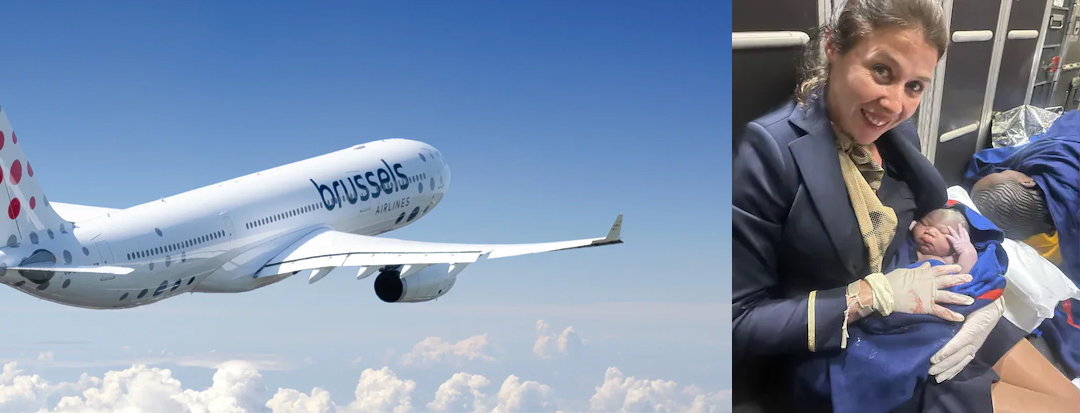 Brussels Airlines Flight Delivers Baby