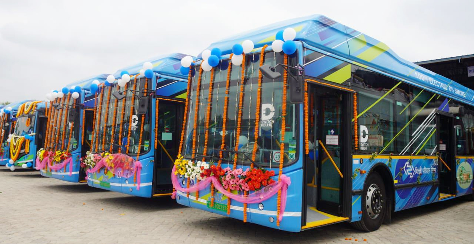 Electric Buses in Delhi
