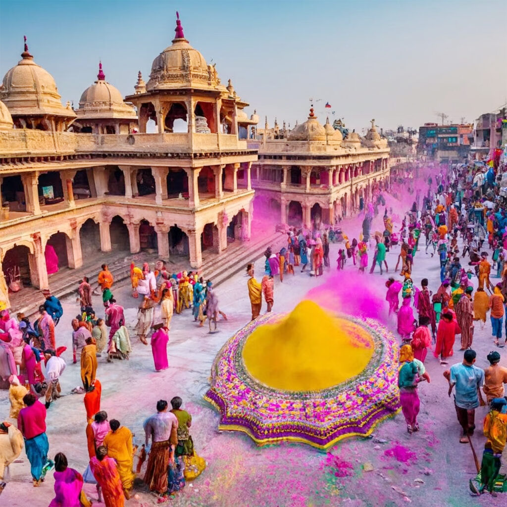 Celebrate Holi in India