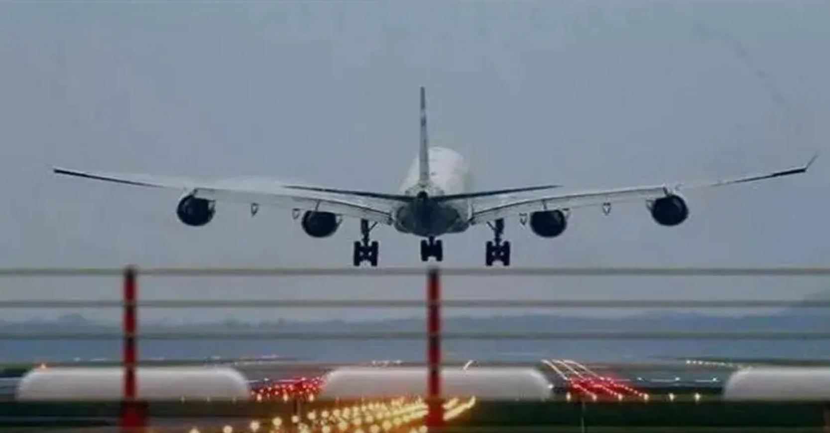 Due to the storm flight operations were affected