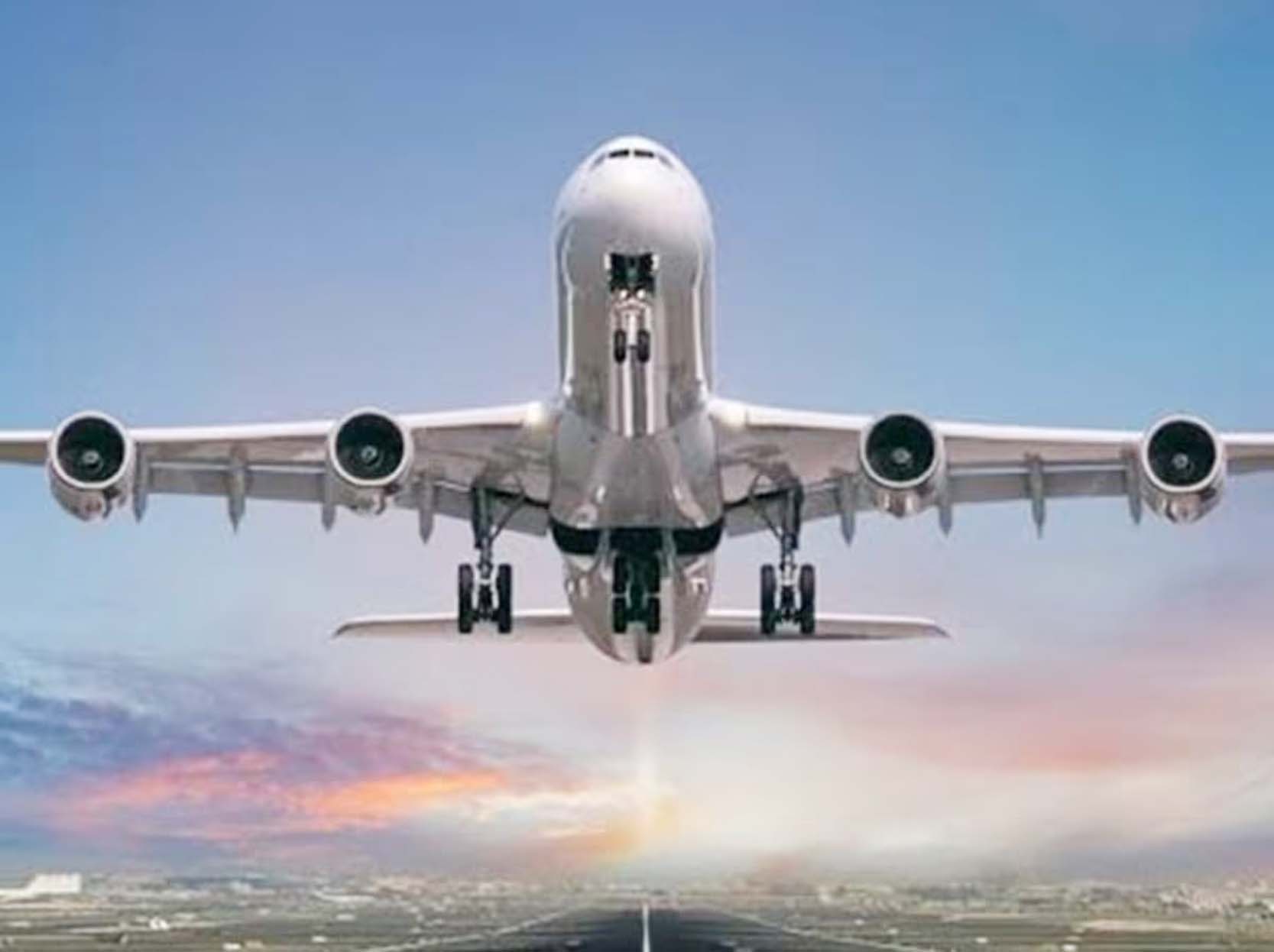 Flight from Ghaziabad to Pink City begins