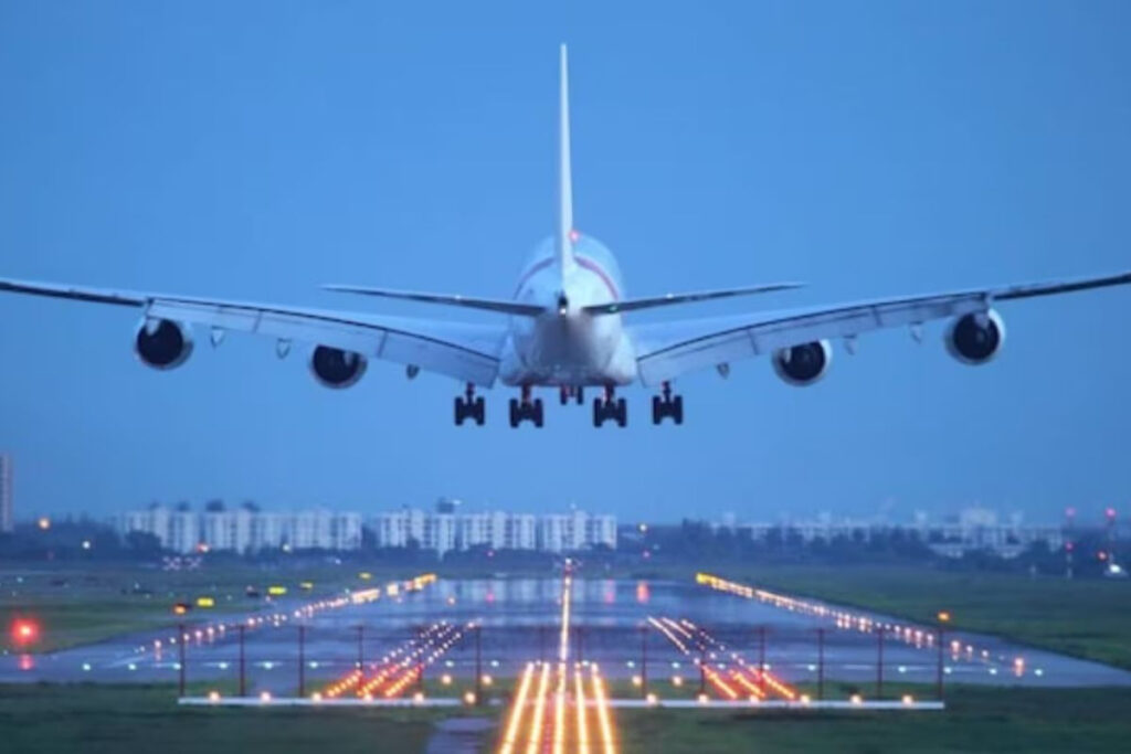 High mast lights at Patna airport