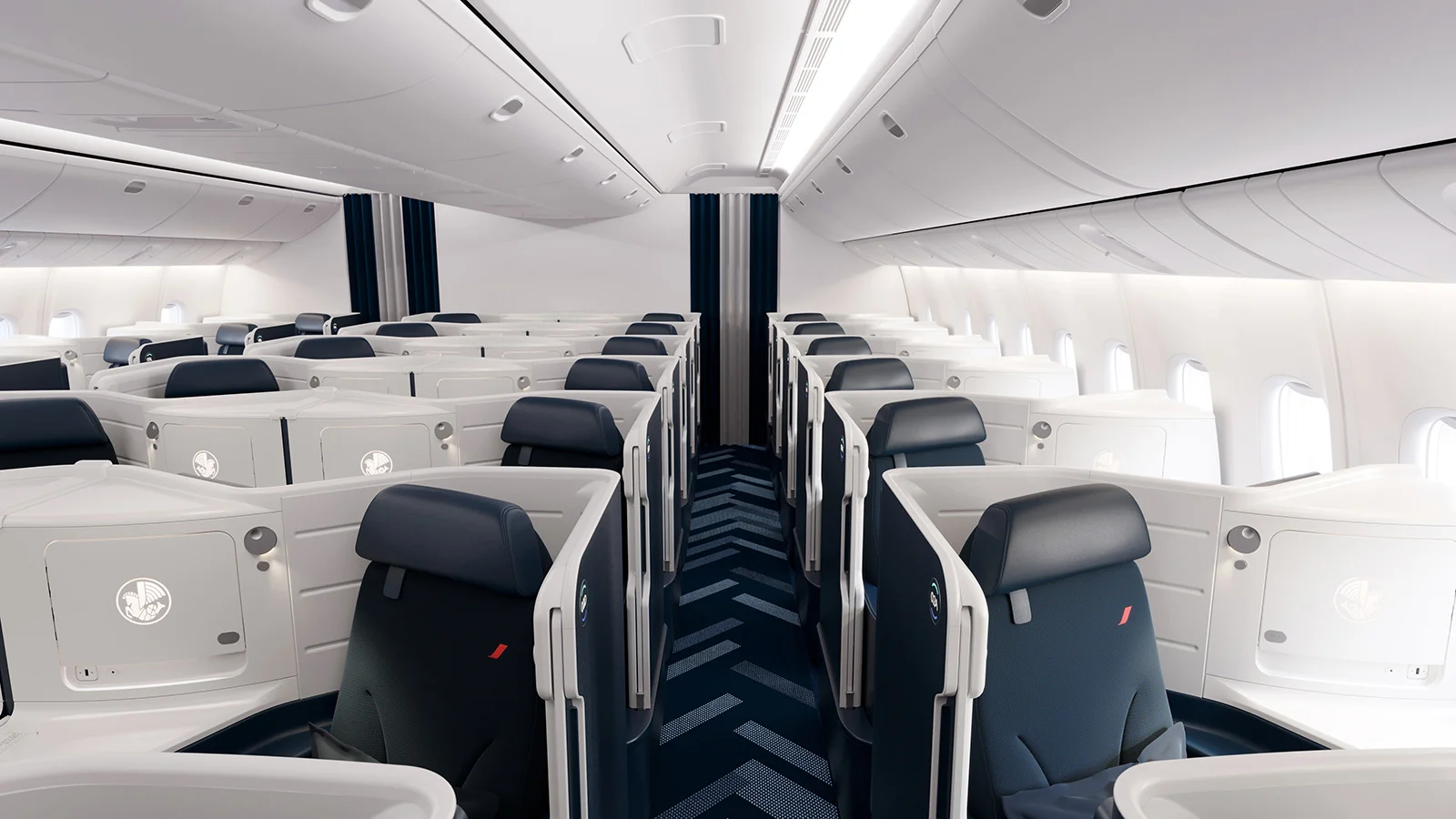 Air France introduces new seating arrangement