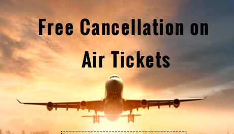 Free cancellation air tickets