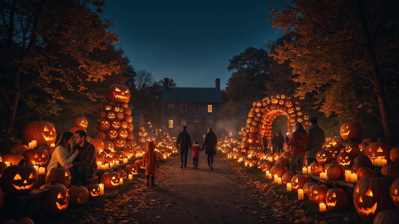 usa-canada-night-travel-new-york-pumpkin-blaze-hudson-valley-autumn